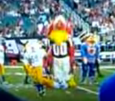 Mean-Spirited Mascot Goes On Manhunt